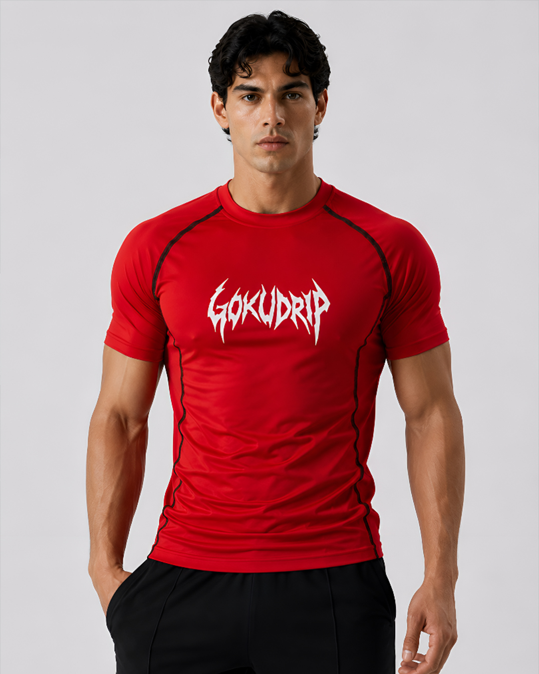 GokuDrip Apex Compression Red - Image 3