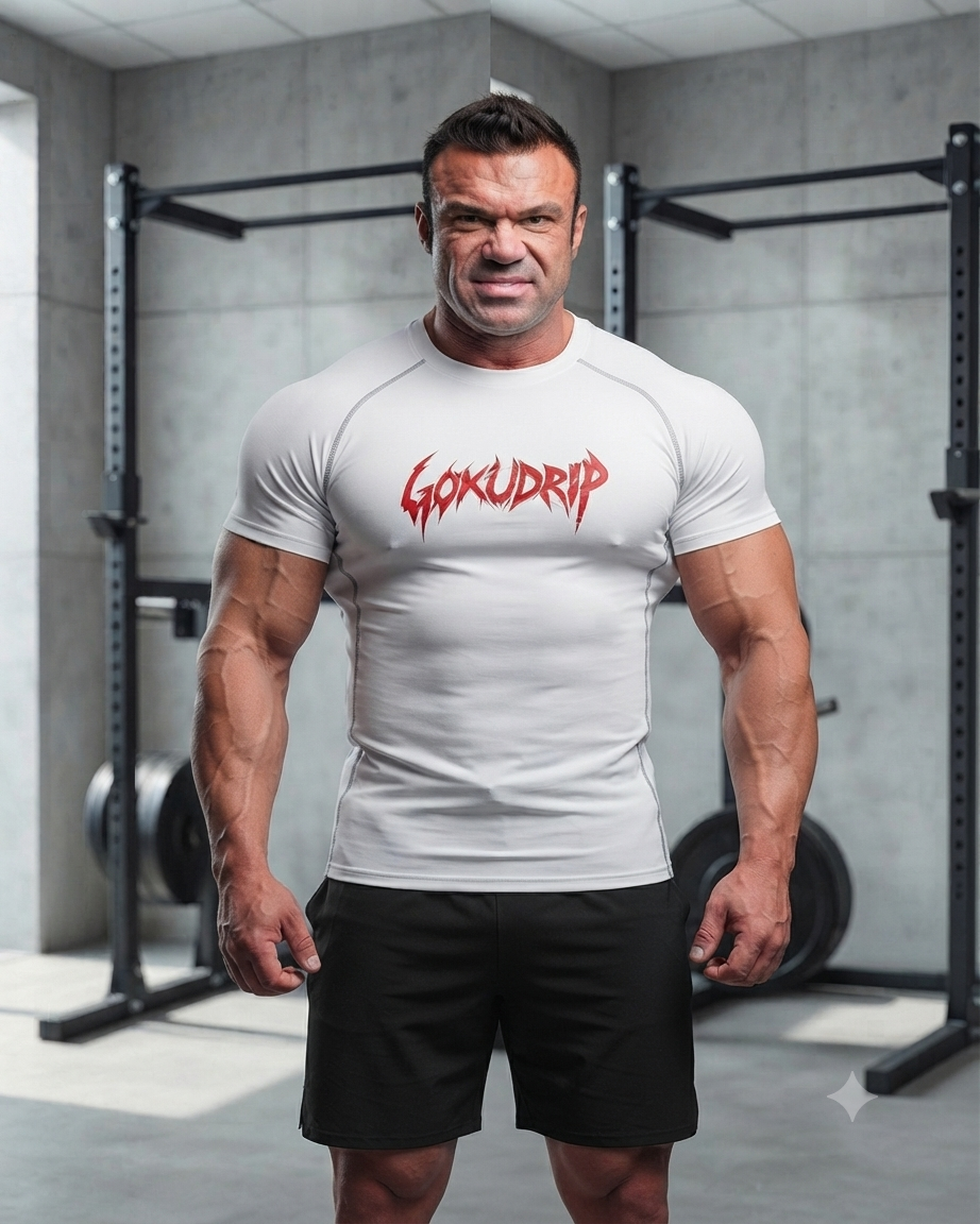 GokuDrip Apex Compression White