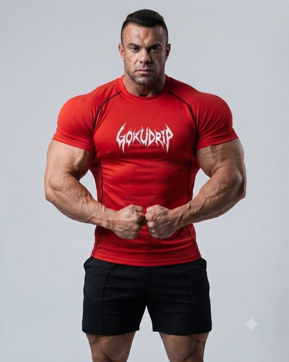 GokuDrip Apex Compression Red - Image 2